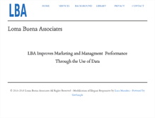 Tablet Screenshot of lba.com